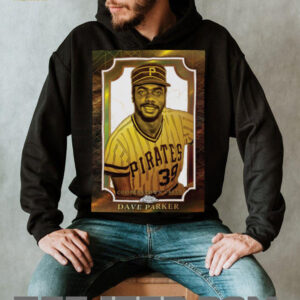 Men's Dave Parker Black Pittsburgh Pirates 2025 MLB Hall of Fame Cooperstown Collection Topps Chrome Shirt