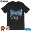 Mitchell & Ness Black Charlotte Hornets Retro Mascot Script T Shirt