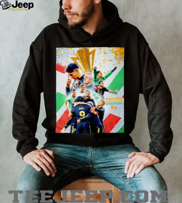 Mexico Crowned Gold Cup Champions 2025 shirt