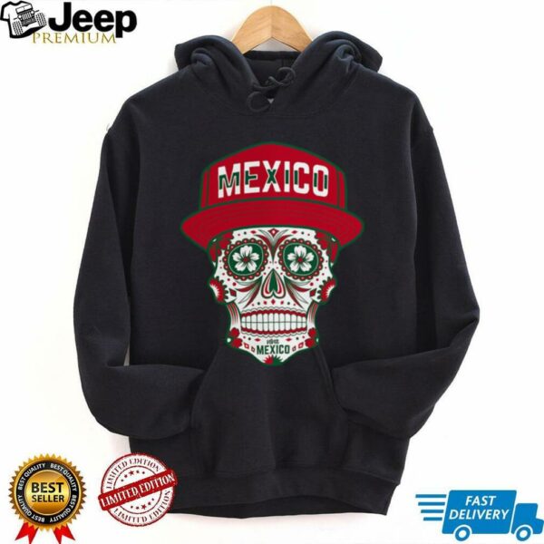 Mexico Fanatics Branded Sugar Skull Black Shirt
