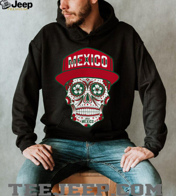 Mexico Fanatics Branded Sugar Skull Black Shirt