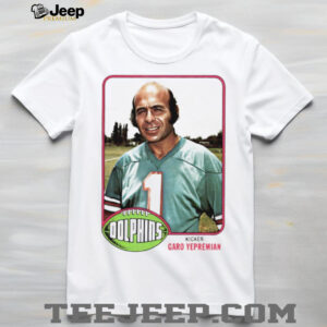 Miami Dolphins Kicker Garo Yepremian shirt