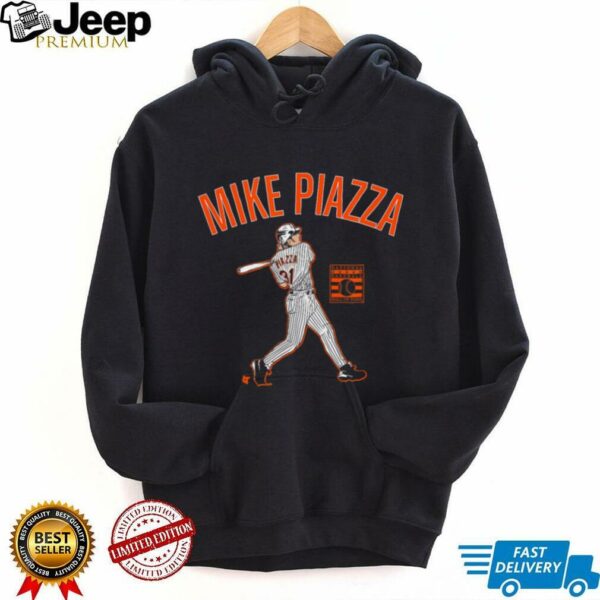 Mike Piazza   Slugger Swing   New York Baseball Shirt