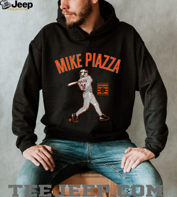 Mike Piazza   Slugger Swing   New York Baseball Shirt