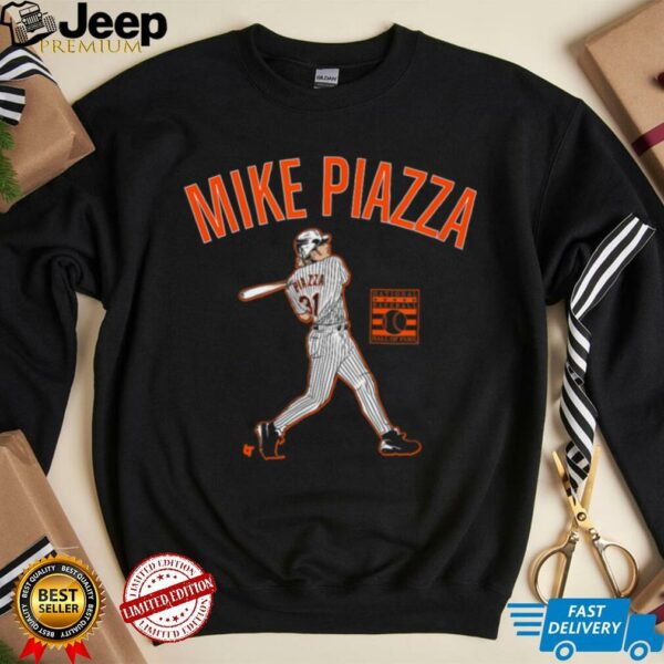 Mike Piazza   Slugger Swing   New York Baseball Shirt