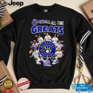 Milwaukee Brewers All Time greats signature shirt