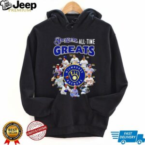 Milwaukee Brewers All Time greats signature shirt