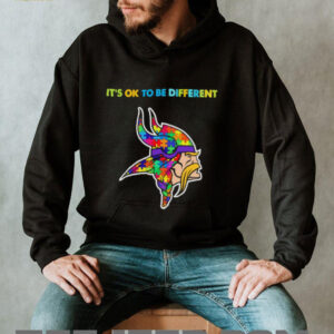 Minnesota Vikings x Autism awareness it’s ok to be different Shirt