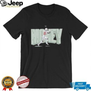 Money Parks catching Utah Utes shirt