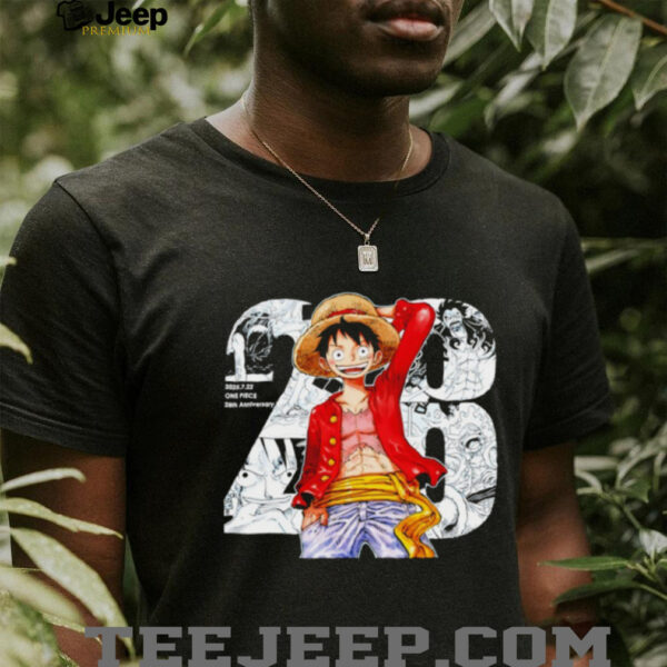 Monkey D. Luffy One Piece 28th Anniversary shirt