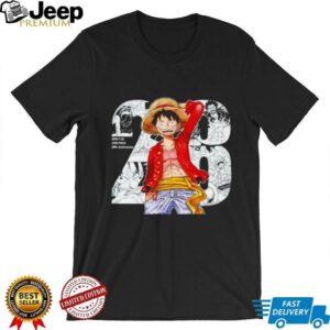 Monkey D. Luffy One Piece 28th Anniversary shirt