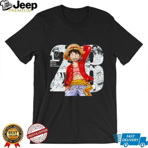 Monkey D. Luffy One Piece 28th Anniversary shirt