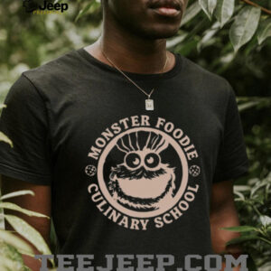 Monster foodie culinary school shirt