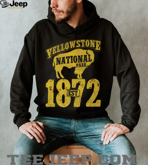 Montana YELLOWSTON NATIONAL PARK Funny Wyoming Shirt