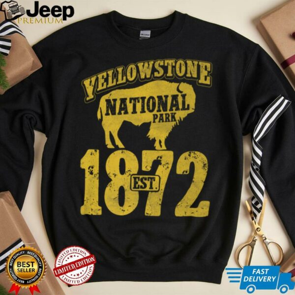 Montana YELLOWSTON NATIONAL PARK Funny Wyoming Shirt