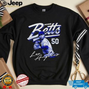Mookie Betts #50 Los Angeles Dodgers player shirt