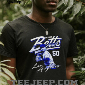 Mookie Betts #50 Los Angeles Dodgers player shirt