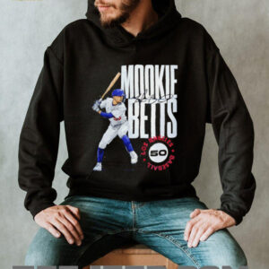 Mookie Betts Los Angeles Dodgers stamp signature shirt