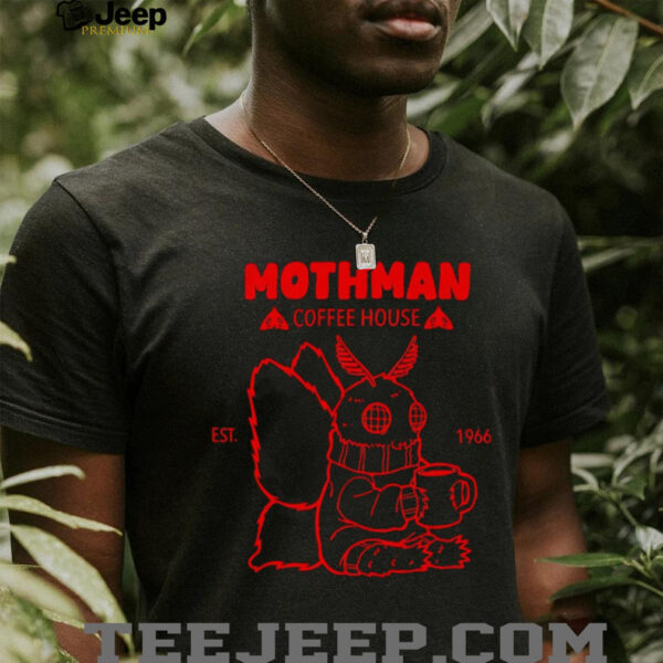 Mothman coffee house est 1966 shirt