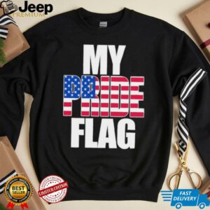 My pride flag shirt