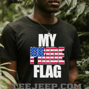 My pride flag shirt