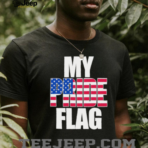 My pride flag shirt