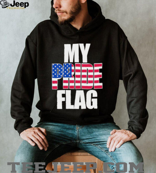 My pride flag shirt