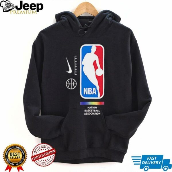 NBA Nation Basketball Association pride logo shirt