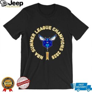 NBA Summer League Champions 2025 Charlotte Hornets basketball shirt