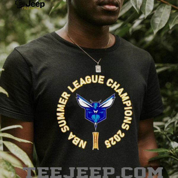NBA Summer League Champions 2025 Charlotte Hornets basketball shirt