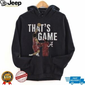 NCAA Alabama Basketball Mark Sears That’s Game Shirt