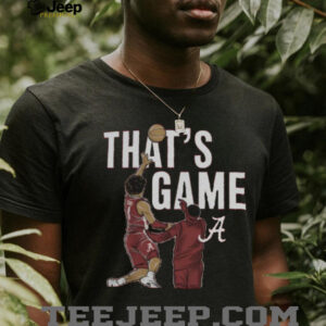 NCAA Alabama Basketball Mark Sears That’s Game Shirt