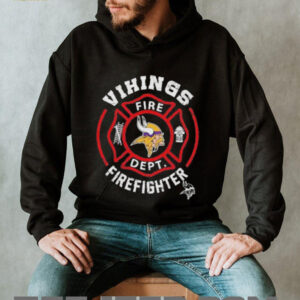 NFL Minnesota Vikings Football Team Fire Fighter Shirt