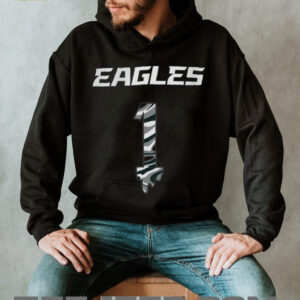 NFL Team Apparel Little Kids' Philadelphia Eagles Jalen Hurts #1 Drip Pacific Green Shirt