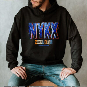 NYKX suck a free garden angels shirt