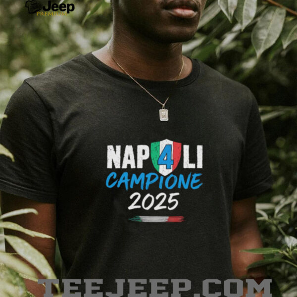 Napoli Campione 2025 logo shirt