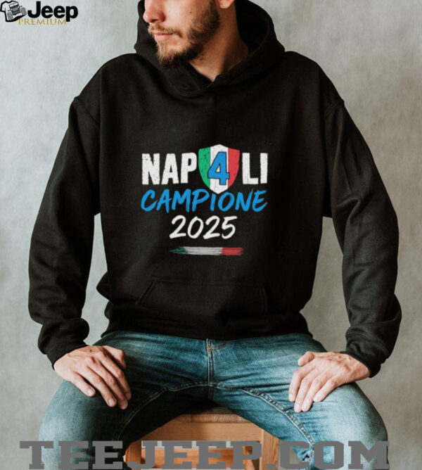 Napoli Campione 2025 logo shirt
