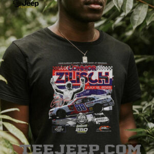 Nascar Connor Zilisch Checkered Flag Sports July 12 2025 signature shirt
