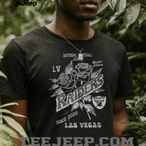 National Football League Las Vegas Raiders since 2020 flowers shirt