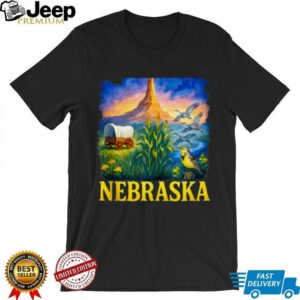 Nebraska State Heritage Resident Pride Meadowlark Chimney Shirt