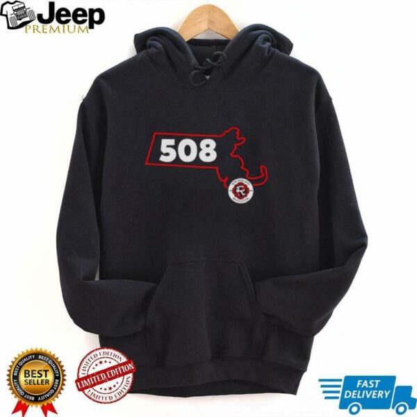 New England Revolution 508 Area Code State shirt
