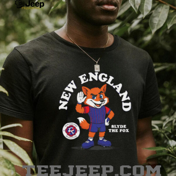 New England Revolution Slyde the Fox mascot shirt