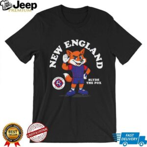 New England Revolution Slyde the Fox mascot shirt