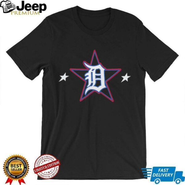 New Era Light Detroit Tigers 2025 MLB All Star Game Workout Shirt