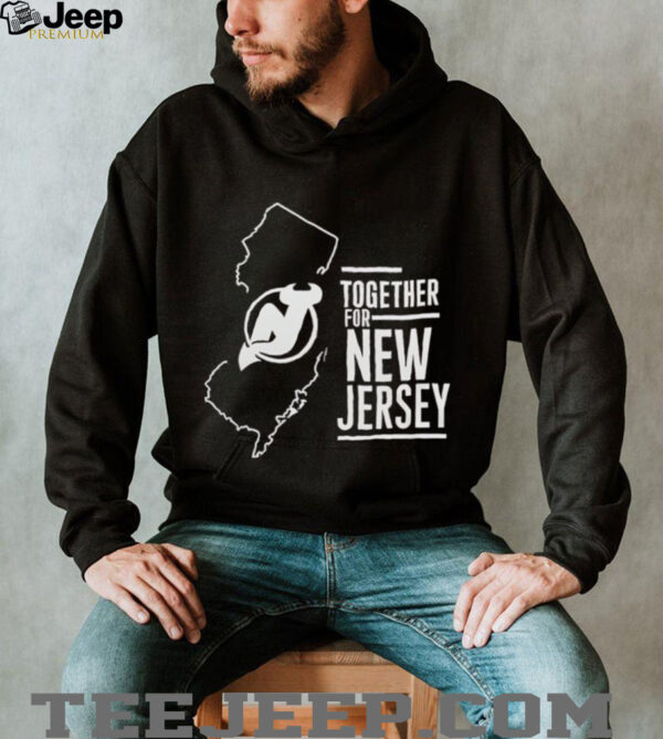 New Jersey Devils Together For New Jersey Straight Up shirt