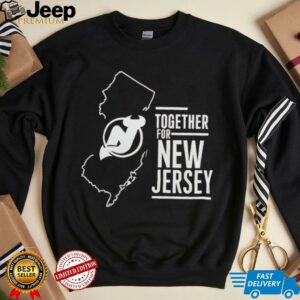 New Jersey Devils Together For New Jersey Straight Up shirt