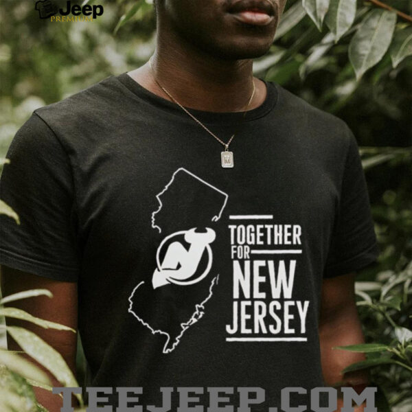 New Jersey Devils Together For New Jersey Straight Up shirt