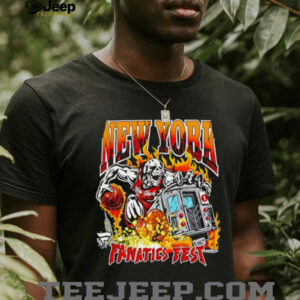 New York Fanatics Fest player skeleton shirt