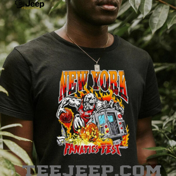 New York Fanatics Fest player skeleton shirt