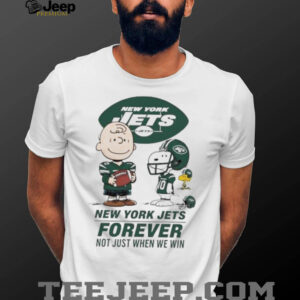 New York Jets Charlie Brown Snoopy Jets Forever Not Just...